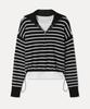MIXXO Half-Zip Striped Pullover_Miwkag223T