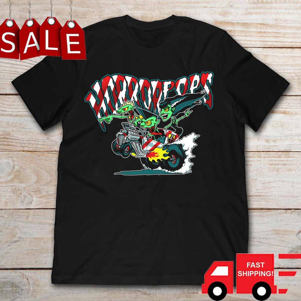 HorrorPops Band Rat Fink Christmas Shirt Black Unisex S-5XL 2X0208 Unisex T-Shirt XXL