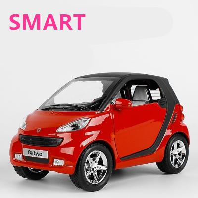 1:32 Simulation Car Smart Alloy Car Model Diecast Metal Toy Vehicles Mini Car Model Sound And Light Collection Children Toy Gift