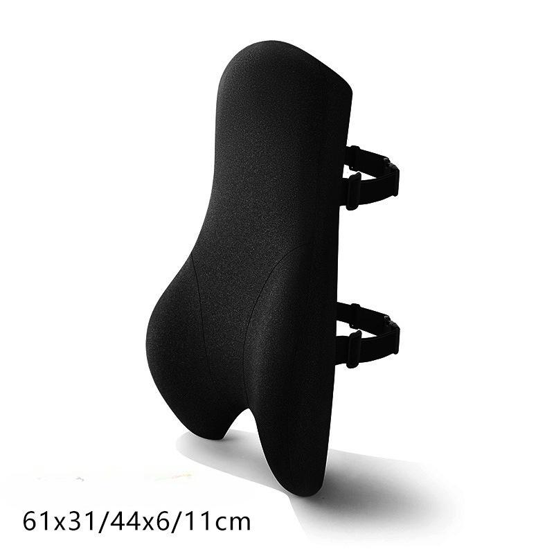 Long Back Support Pillow for Caravans Recliner Sitting, Memory Foam Cushion for Car Seat Office Chair, Desk Chair, Gaming Chair