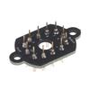 1/4Pcs 12Pin Ceramic Nixie Tube Holder Socket In-12 Glow Tube Socket Tube Holder In12