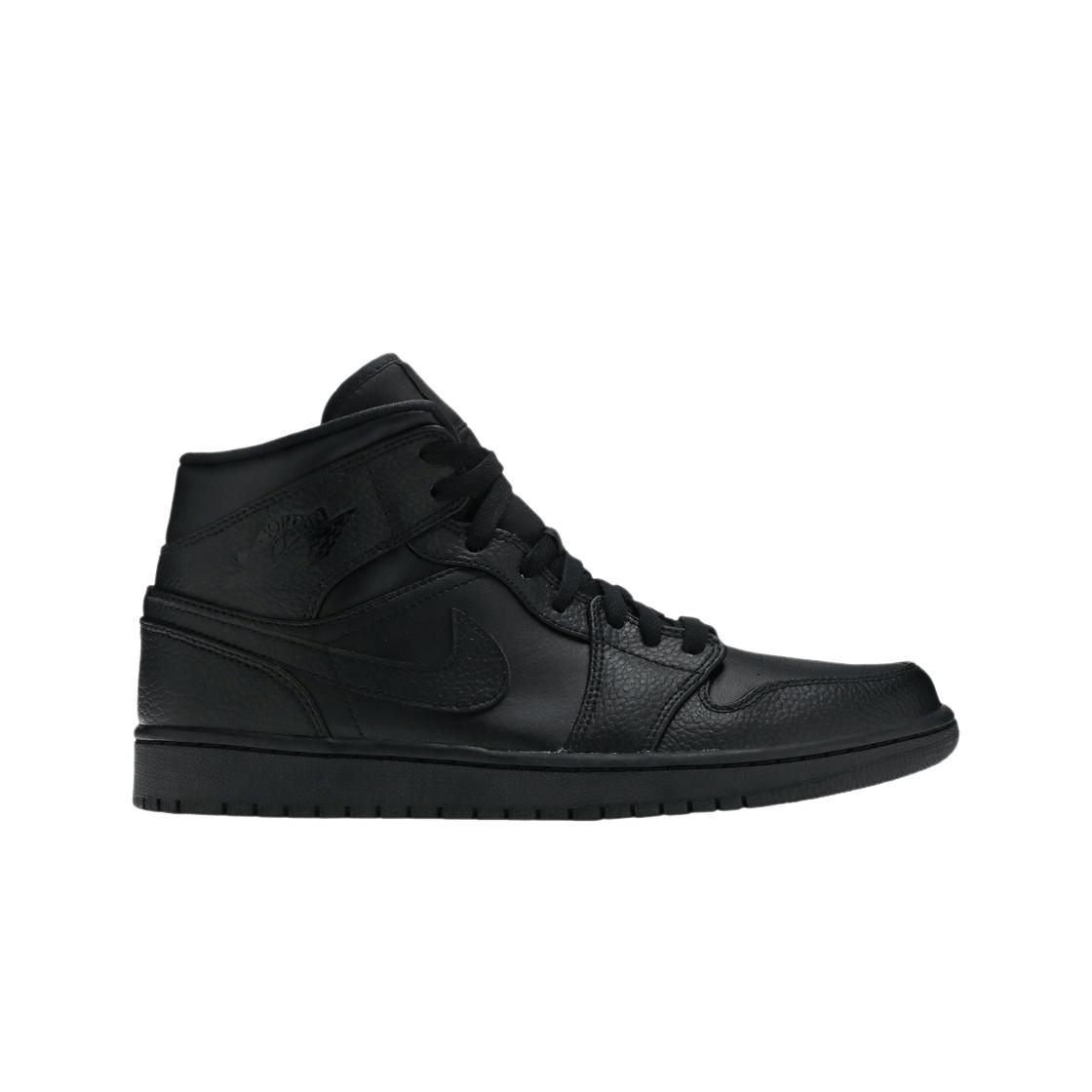 

Jordan 1 Mid Triple Black 250