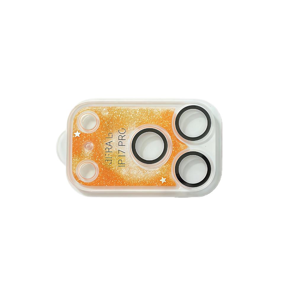 For iPhone 17 Pro Max Sand Armor Lens Film Full Coverage Anti-Drop AR Coating 17 Pro Dynamic Lens Film