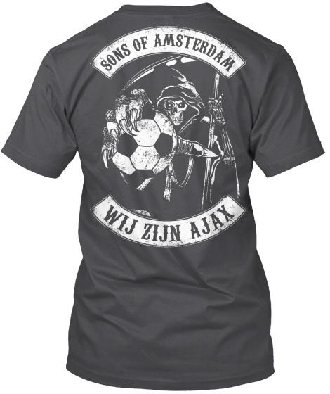 

Стандартная футболка унисекс Ben Jij Een Echte Fan Sons Of Amsterdam Wij Zijn Ajax