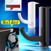 Gaming Earphone Stand Hanger Computer Monitor Rack Base Headphone Headset Stick-on Holder Accessories For All Earset
