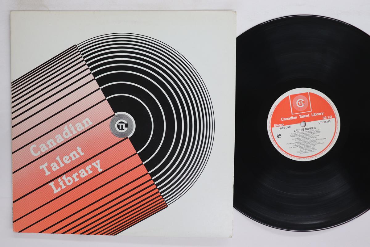LP Record LAURIE BOWER  Laurie Bower CTLS5253 CANADIAN TALEN 1983 Canada Pop Used