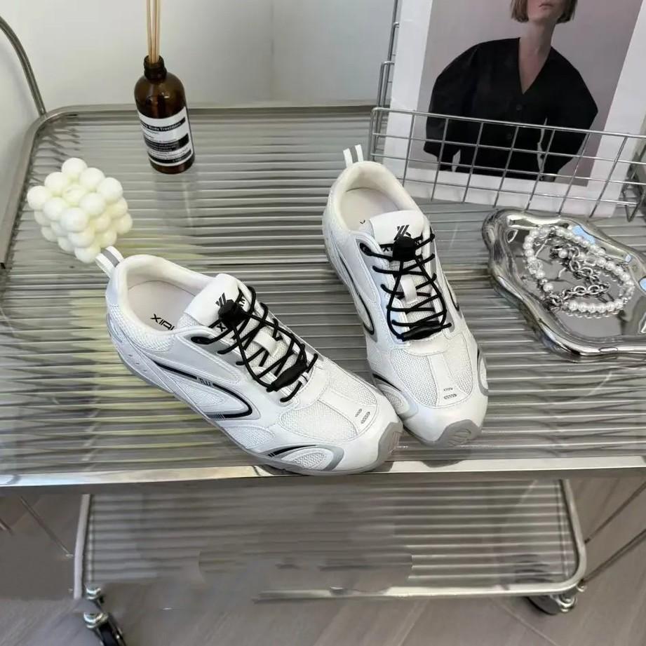 Mesh Color Matching German Training Shoes Women's 2025 Summer New Fashion Versatile Korean Version Non-slip Breathable Lightweight Casual Board Shoes