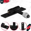 Kotarbau® Screw-In Gate Hinge With Grease Nipples For Gates, Doors, Wickets, Diameter 20 Mm, M20, Set Of 2