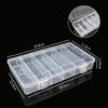 Organizer Container Practical Plastic Storage Box Jewelry Earring Bead Screw Holder Case Display Organizer Containe