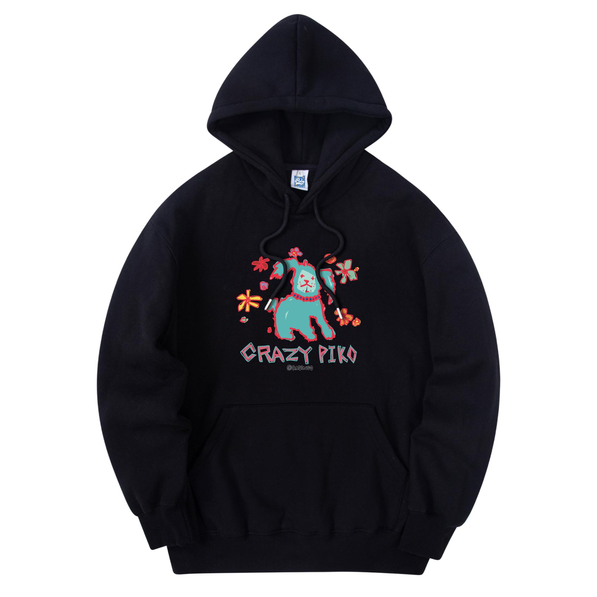 Radineo Crazy Pico Hoodie Black L