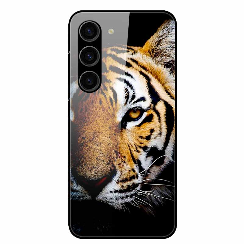 For Samsung Galaxy S25 Plus Case Tempered Glass Hard Phone Cover for Samsung S25 Ultra 5G Back Cases for GalaxyS25 S 25 S25Plus