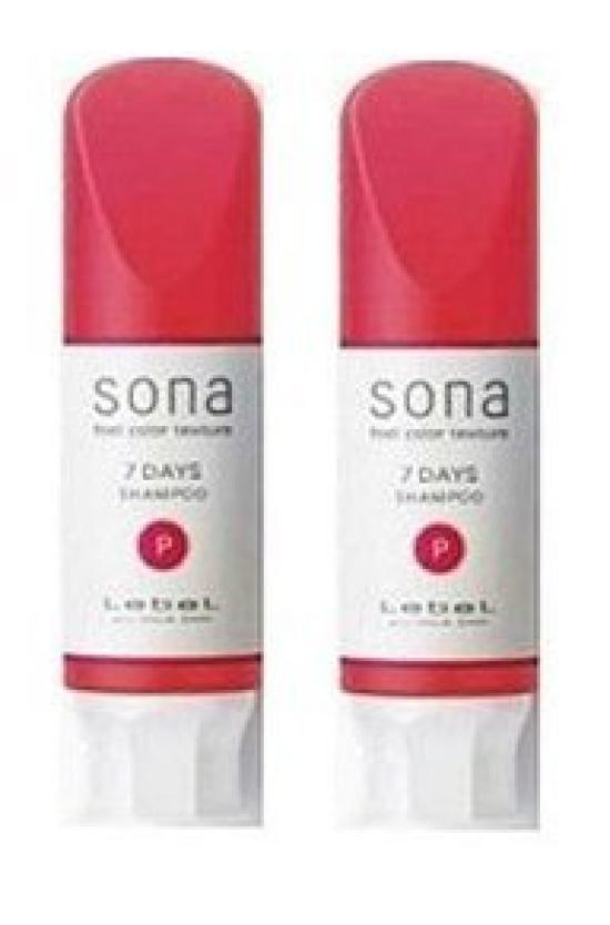 

Lebel Sona 7DAYS Shampoo P 80mL x 2