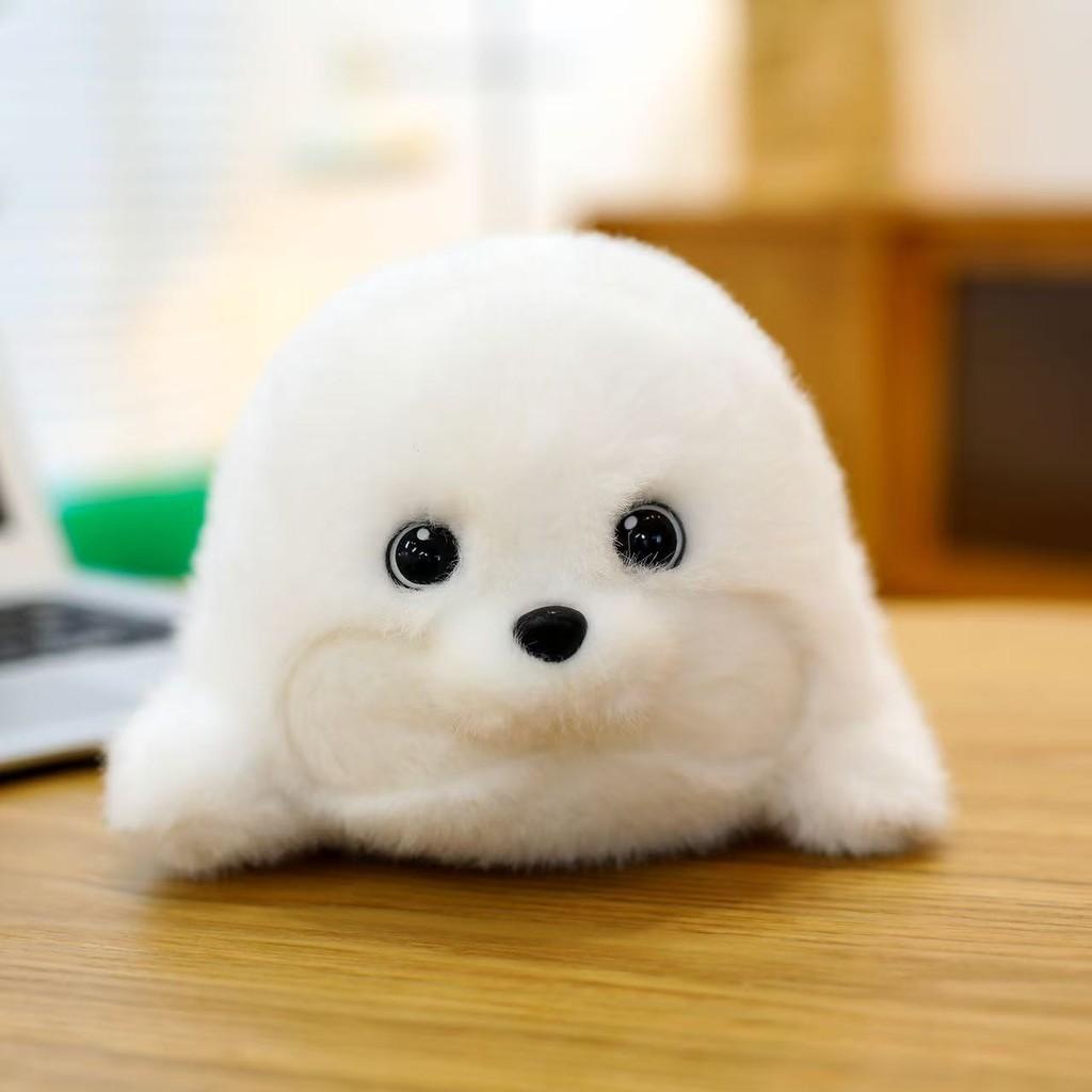 Plush Seal Toy Soft Stuffed Animal For Kids Home Decoration