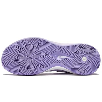 Li Ning Liren 3 Basketball Shoes Men's Mid Top Lilac ABAS089-2