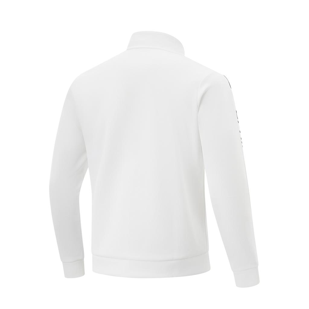 Li Ning Table Tennis Series Hoodless Cardigan Knitted Casual Sports Suit Unisex Sweatshirt AWEV003-2
