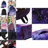Stylish And Spacious Women Girl Galaxy Starry Backpack For School And Travel