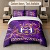 Anderlecht FC Design Bedding Set Custom Text 1 Duvet Cover & 2 Pillow Cases
