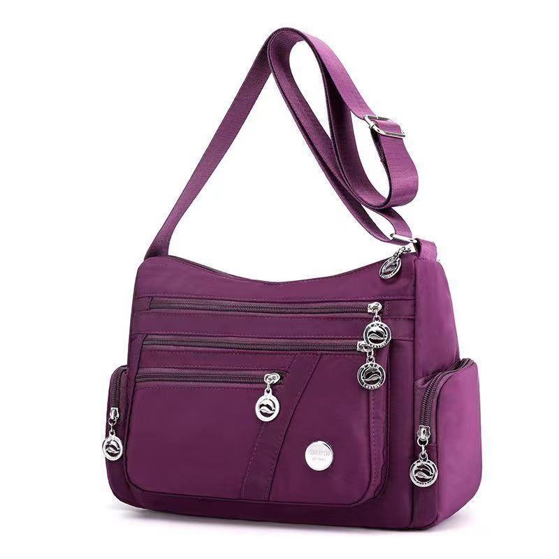 New Waterproof Women's Bag with Multiple Pockets and Large Capacity Shoulder Messenger Bag