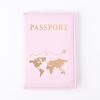 Passport Cover Passport Holder World Map Organizer Protective Card Case Credit Card Holder ID Document Passport Wallet