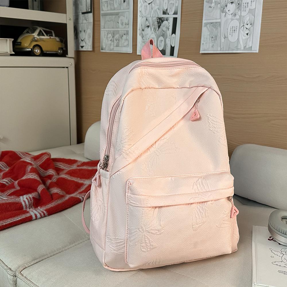 Minimally Designed Multi-Pocket Backpack, New Fresh and Sweet Casual Backpack, Korean Versi Backpack, Computer Backpack