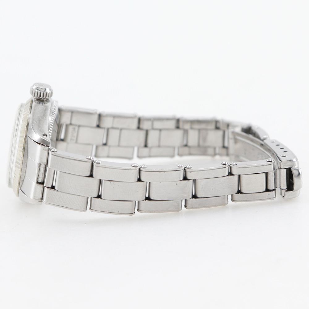 ROLEX Oyster perpetual Watches 6619 cal.1161 SilverDial Stainless Steel Mechanical Automatic Analog display Women Used