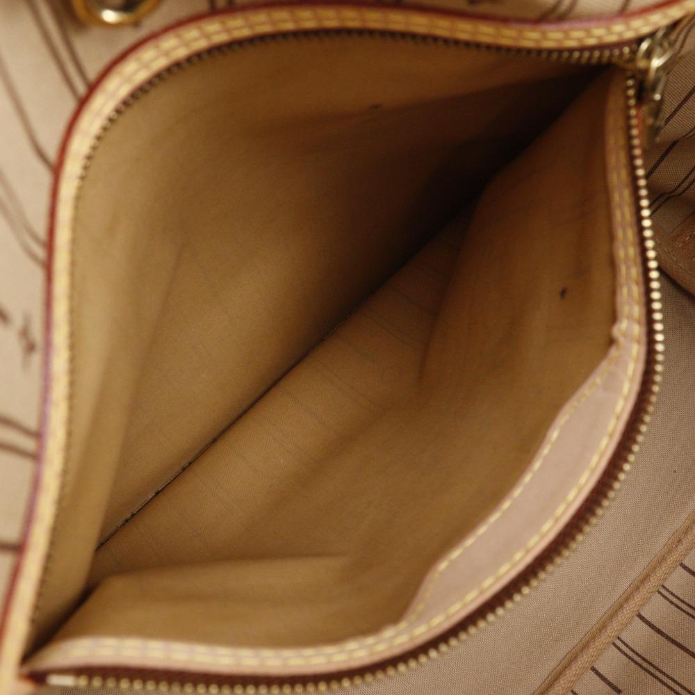 LOUIS VUITTON Neverfull MM Tote Bag M40156 Brown Monogram canvas Women Used