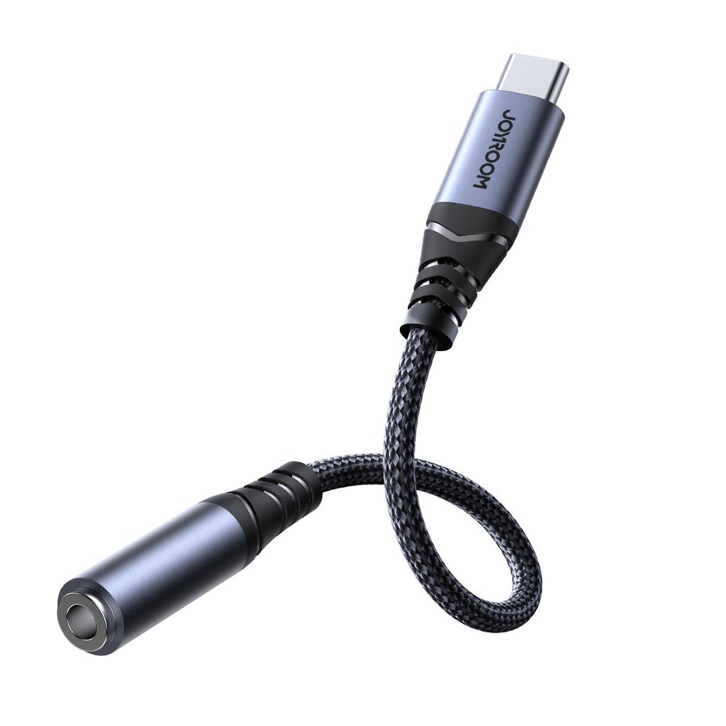 DAC USBC to mini jack 35mm black adapter