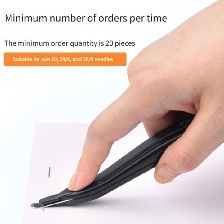 7Pcs Pen Shaped Staple Removers Staple Puller with Magnetic Tip Effortless Operation Ergonomic Handle 7 Color Option