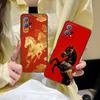 Golden Horse Year Mobile Phone Case for Huawei P60 P50 P40 P30 P20 P10 P9 P8 Pro Lite Plus Colorful Printing Cover Pretty Luxury