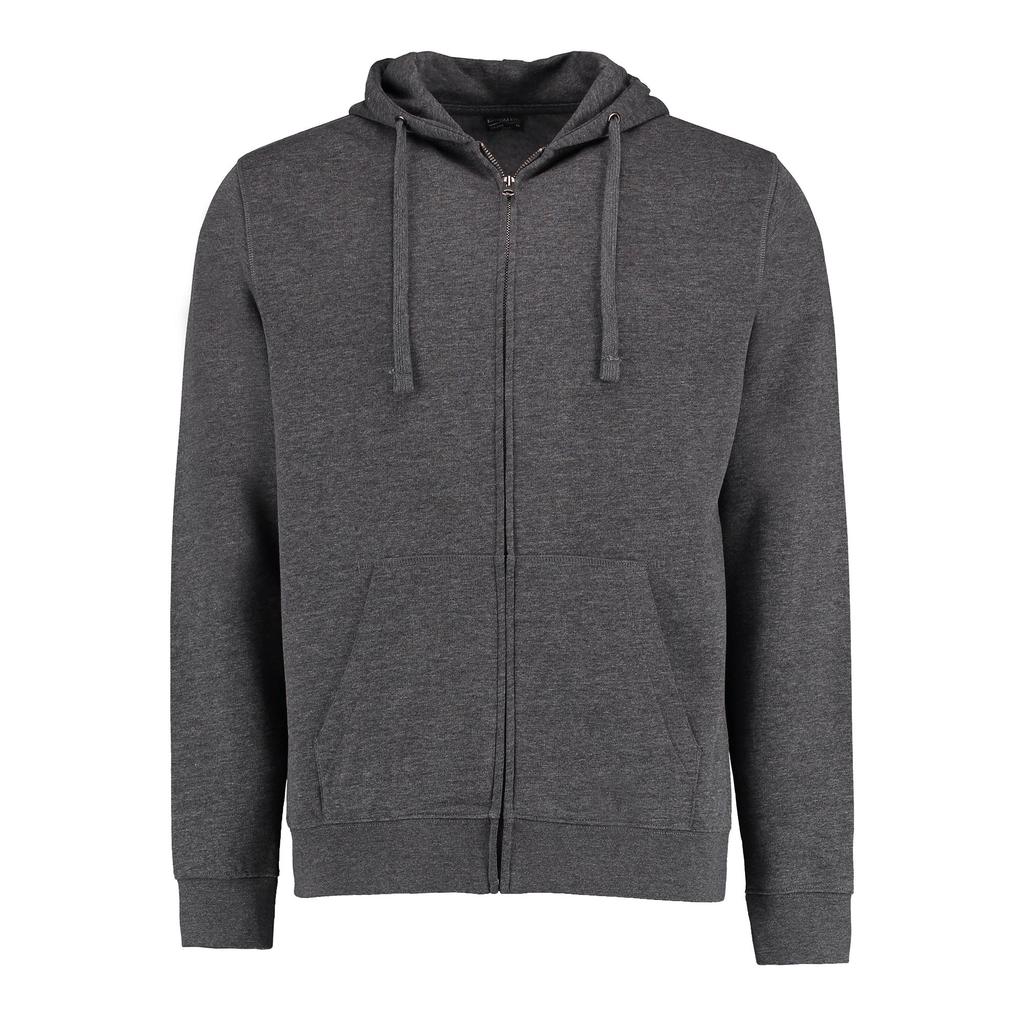 Kustom Kit Mens Full Zip Hooded Sweatshirt