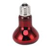 Reptile Heat Lamp Bulb E27 UVA Amphibian Basking Day and Night Heating Light Bulb for Bearded Dragon Lizard 220 To 240V Red 50W