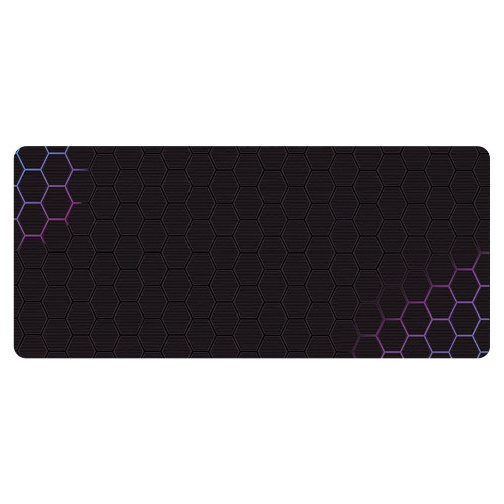 300x800x3mm Honeycomb Pattern Gaming Mouse Pad Rubber Anti-skid Desktop Mat