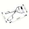 Silver White Color Professional Portable 1pcs Woman Eyelashes Curler Clip with Handle Eyelash