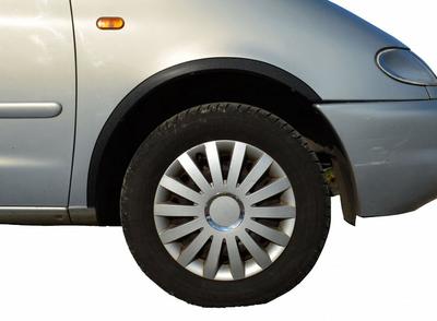 Bogenauskleidungen (2001-2010, 4 Stück, schwarz) für Volkswagen Sharan