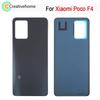 Teile Glas Akku Rückseite Für Xiaomi Poco F4 5G Telefon Rückabdeckung Reparatur Ersatzteil