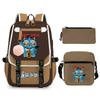 Animation Cartoon Peripheral Printing Children'S Backpack Campus Large Capacity Primary And Secondary School Students Schoolbag Three-Piece Set