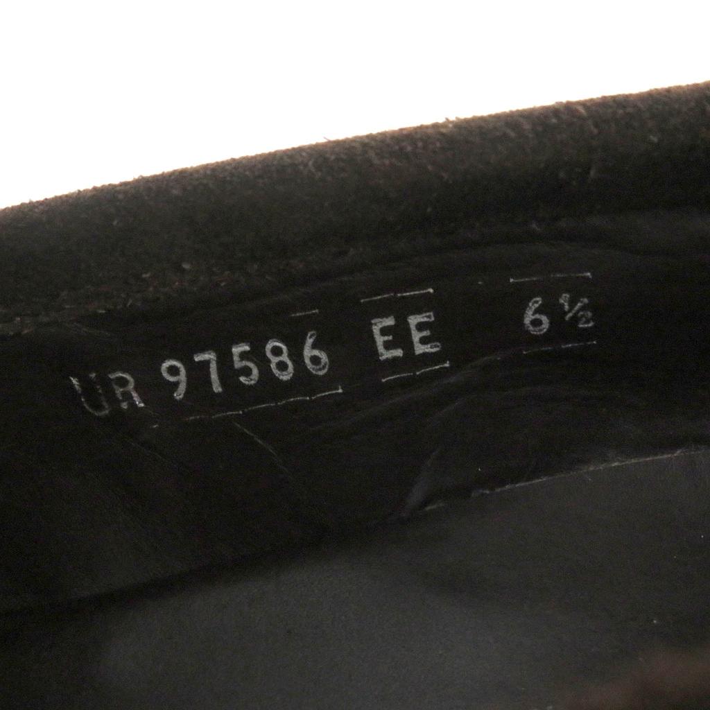 Great Salvatore Ferragamo loafers Gancini SilverMetal Brown Suede leather mens 6.5 Used