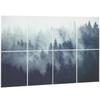 8 Pack Art Acoustic Panels 15.8 X 11.8 Inch Self Adhesive for Home Forest
