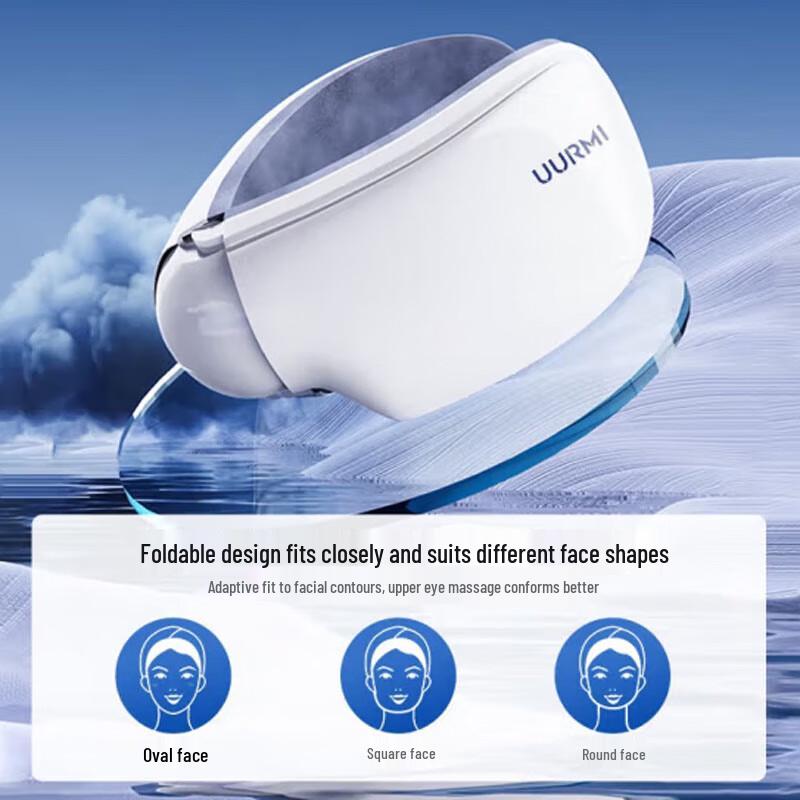 UURMI HYY-002 Smart Eye Massager with Heat and Bluetooth