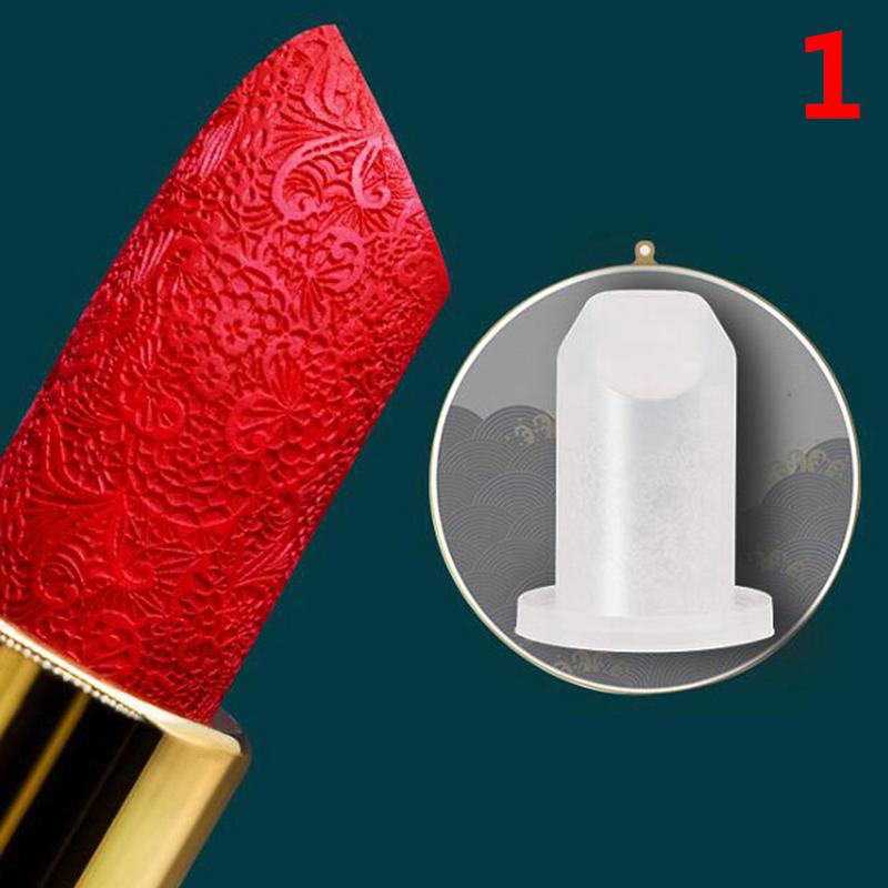 12.1mm 1/3PCS Set Silicone Lipstick Mold Aluminum Ring Mould Holder Diy Beauty Lipstick Mould Handmade Lipstick Making Tool