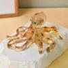 Octopus Resin Marine Animals Fish Tank Decorative Ornaments Octopus Statue Healing Crystal Home Decor Ladies Gift