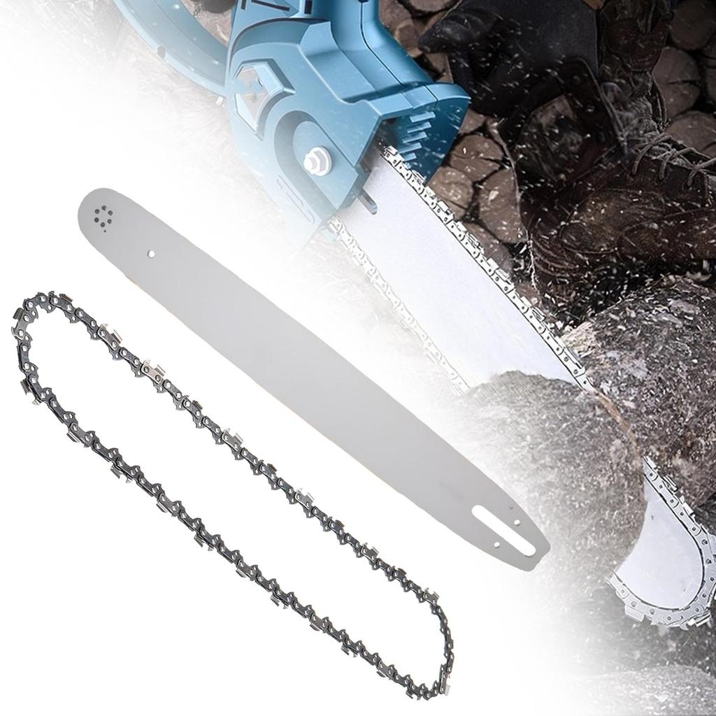 Chain Saw Guide Bar and Chain Saw Tool Accessories Repairer Tool Guide Saw Chain Easy Installation Replacement Saw Chain Bar