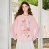 Chuyu Women's Bohemian Print Long-Sleeve T-Shirt