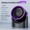Portable High-Speed Leafless Smart Fan with Digital Display
