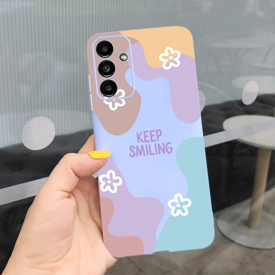 For Samsung Galaxy A04S 2022 Lovely Printing Jelly Phone Case For Samsung A04s A 04s SM-A047F Soft Silicone TPU Back Cover
