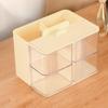 Dust-proof Stationery Storage Box Large Capacity Makeup Brush Holder Pen Container  Student