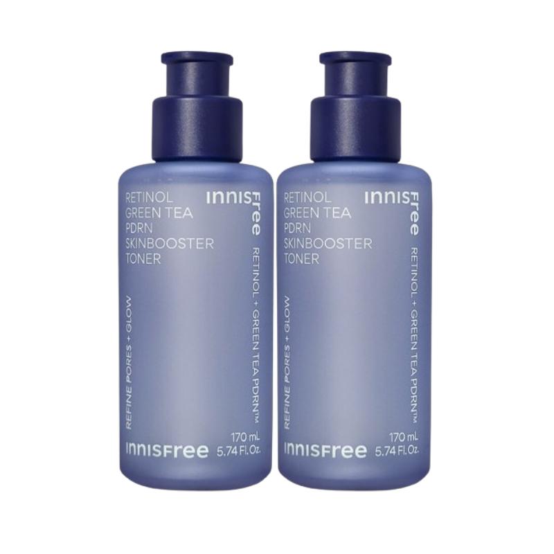 Innisfree Retinol PDRN Skin Booster Toner 170ml | Blemish Mark Care & Barrier Strengthening Hydrating Toner