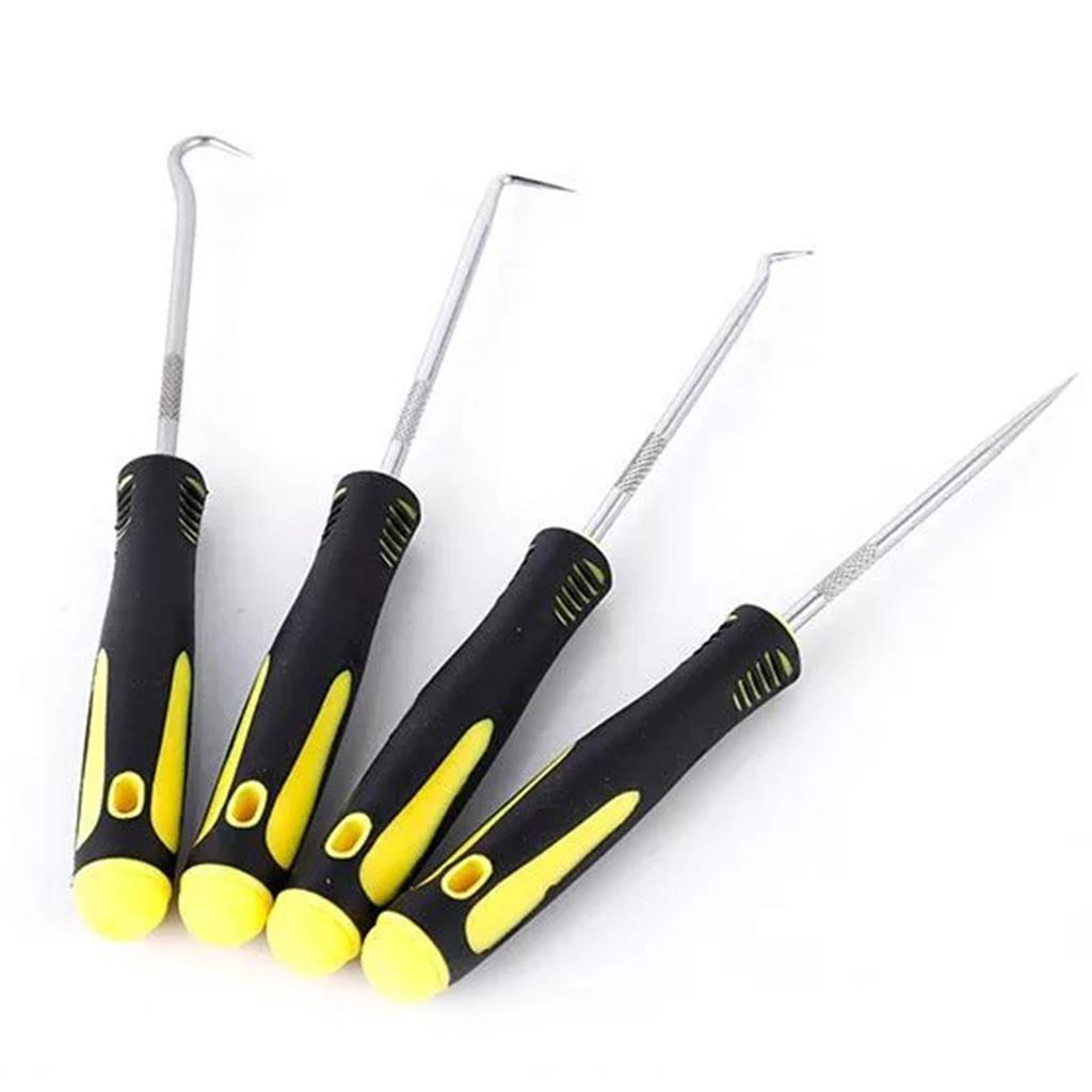 9-teiliges Öldichtungs-Schraubendreher-Set Auto Kfz Fahrzeug Pickhaken für Werkstätten Allgemein-Klempner Mechaniker Werkstatt Autowerkzeuge