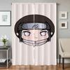 Home Interior Kitchen Curtains for Living Room 2 Pieces Blackout Curtains Door Curtain N-naruto-o Partition Bedroom Decoration