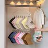 Large Capacity Modern Style Sock And Clothing Storage Rack Household Underwear Drying Rack with Plastic Hooks
